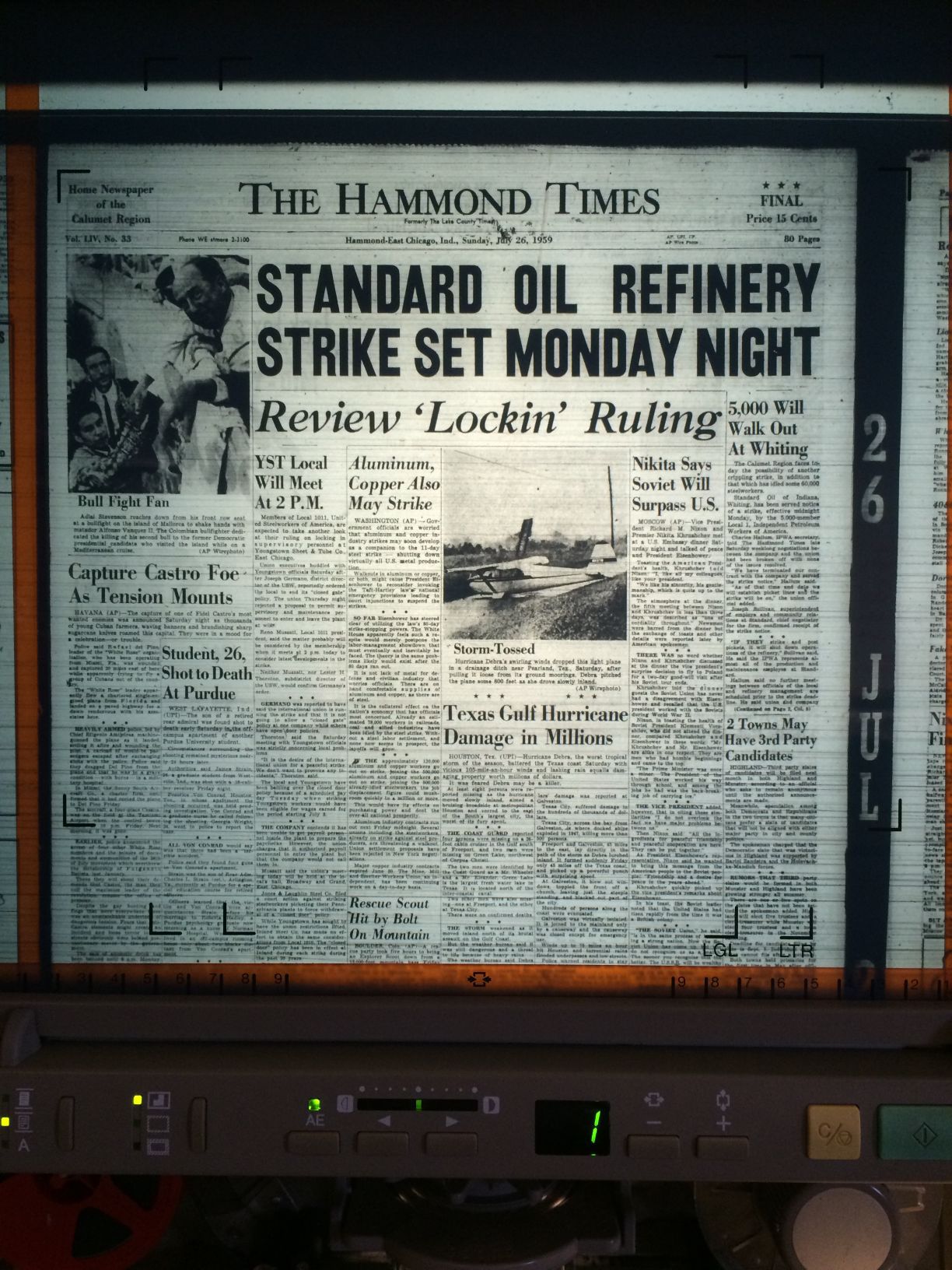 1959 steel strike